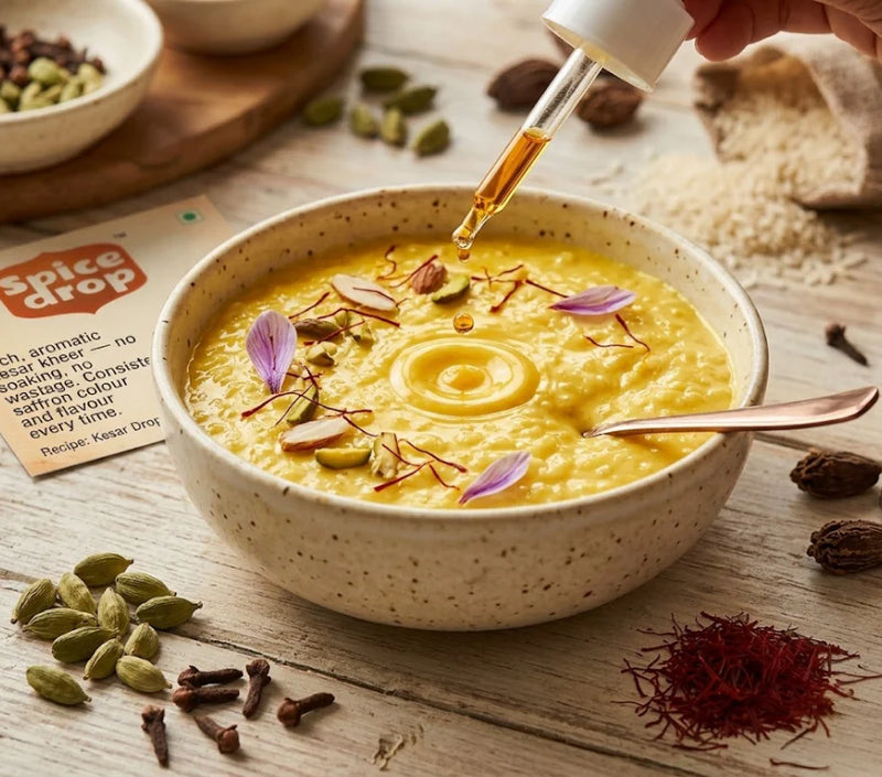Saffron Cardamom Kheer