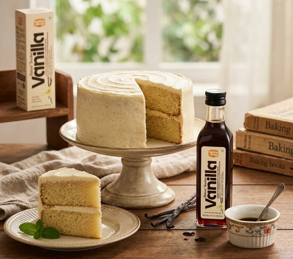 Bourbon Vanilla Sponge Cake