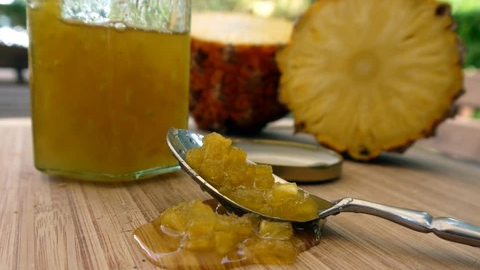 Ginger Pineapple Pudding