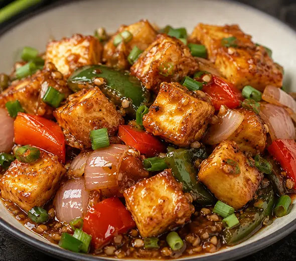 Paneer in Garlic Sauce