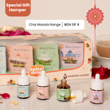 Diwali GIFT | Tea Lovers Gift Box of 4- Exotic Chai Masalas from all across India