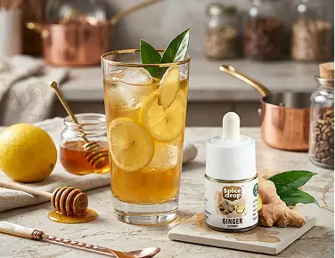 Ginger Lemon Honey Drink