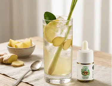 Iced Lemongrass Detox Drink