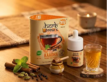 Warm Honey Kadha Shot